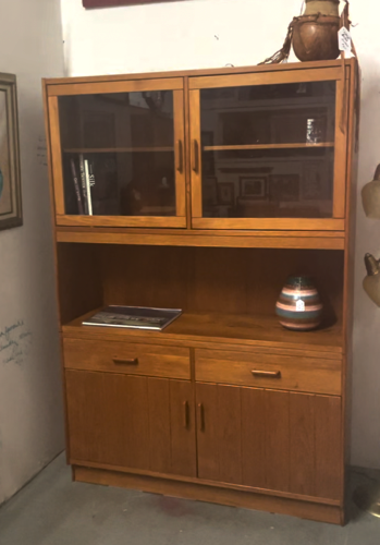 Danish Teak 2 Piece Hutch
799